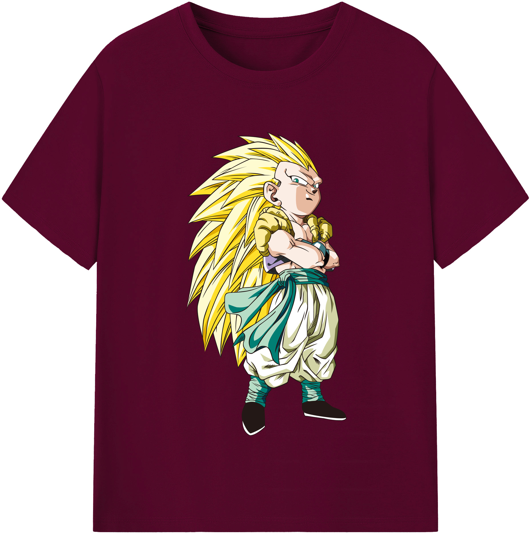 （画像用） ドラゴンボール ベジット DRAGON BALL Vegetto レディースカジュアルプリントTシャツ（綿100％）